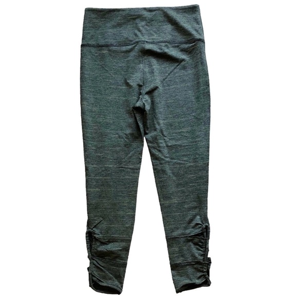 Free People Movement Green Heather Yoga Leggings Size Large - Picture 7 of 12